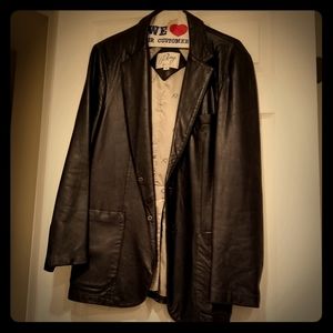 Mens remy leather jacket